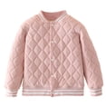 thumbnail image 1 of Fozruso Boys Wind Resistant Jackets 5-6 Years,Boys Quilted Jacket For Kids Autumn And Winter Insulated Coat Comfortable And Stylish Outerwear For School And Play Pink, 1 of 5
