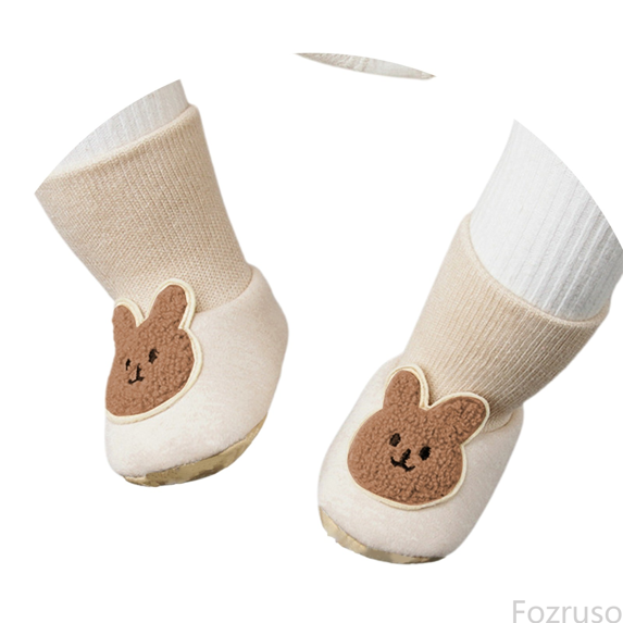 Fozruso Breathable Soft Sole First For Infants Flexible Lightweight Non Slip Baby Shoes For Crawling And Early Walking Stages,Sizes 5(9-11 Months)