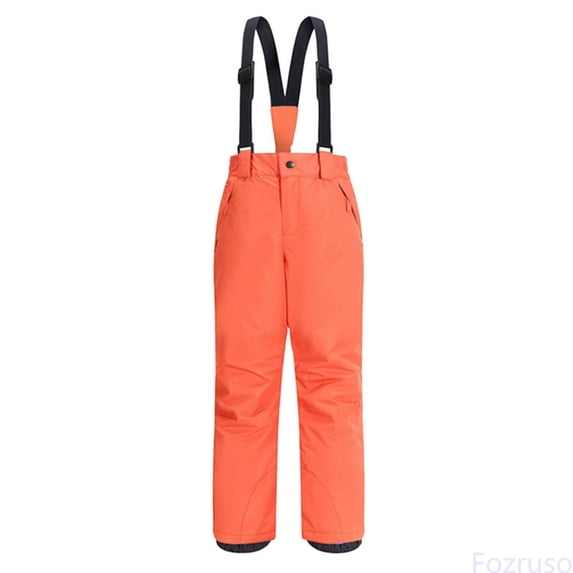 Fozruso Casual Thickened Warm Boys And Girls Snow Pants Jumpsuit for Girls Casual Sizes 130