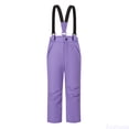 thumbnail image 1 of Fozruso Casual Thickened Warm Boys And Girls Snow Pants Jumpsuit for Girls Casual Sizes 150, 1 of 4