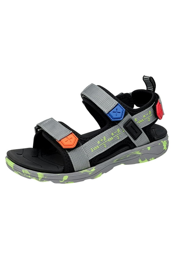 Children Shoes Beach Sandals Light Boy Sandals Big Children Soft Bottom Boy Beach Shoes, Sizes 13 Little Kids