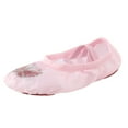 thumbnail image 1 of Fozruso Children Shoes Dance Shoes Dancing Ballet Performance Indoor With Diamond Bow Yoga Practice Dance Shoes Sizes 3 Big Kid(Pink), 1 of 6