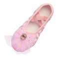 thumbnail image 1 of Fozruso Children Shoes Dance Shoes Warm Dance Ballet Performance Indoor Shoes Yoga Dance Shoes Sizes 8.5 Little Kid(Pink), 1 of 3