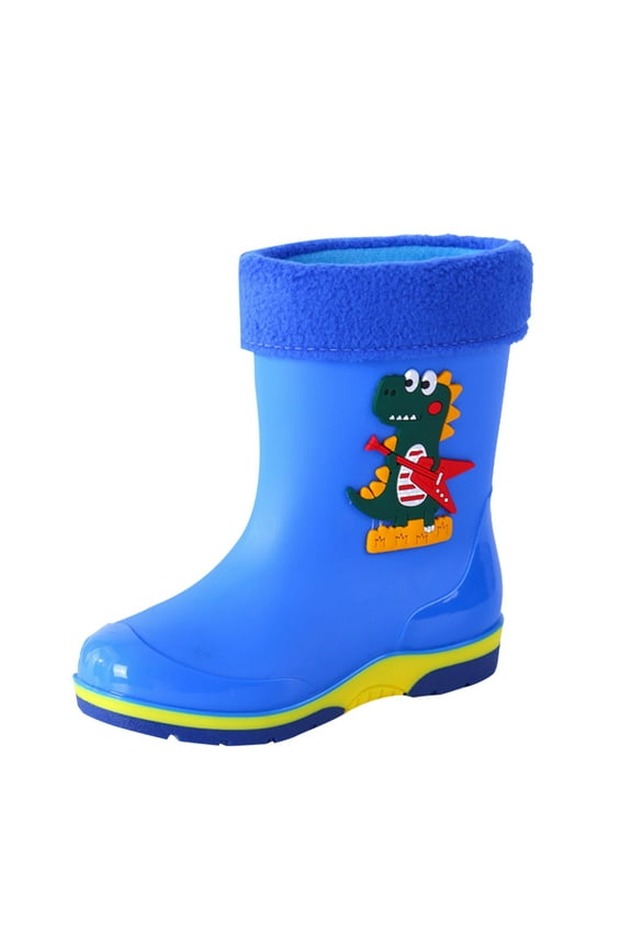 Cotton Waterproof Princess Shoes Cartoon Of Waterproof Rain Shoes For Children,Sizes 11.5(5-5.5 Years)