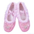 thumbnail image 1 of Fozruso Cute Ballet For Girls Lace Cat Shape Toddler Dance Shoes For Performance And Practice,Sizes 10 Little Kid 3.5-4 Years(Pink), 1 of 4
