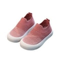 thumbnail image 1 of Fozruso Cute Mesh Shoes Boy Girl Non First Sizes 11 Little Kid(Pink), 1 of 5