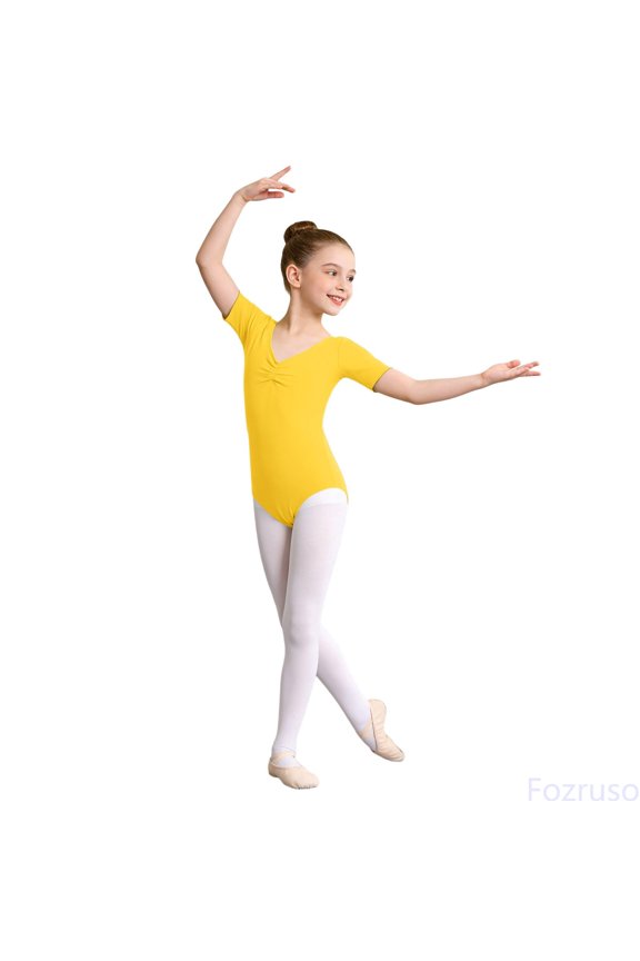 Elegant Girls Dance Jumpsuit For Ballet Practice Comfortable Fit With Easy Snap Front Girls Jumpsuits Sizes 3-4 Years
