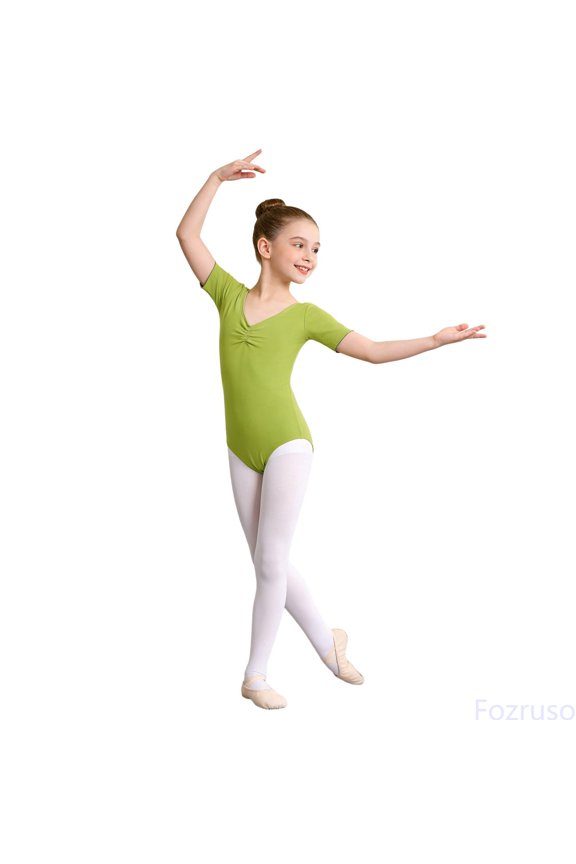 Elegant Girls Dance Jumpsuit For Ballet Practice Comfortable Fit With Easy Snap Front Girls Jumpsuits Sizes 3-4 Years