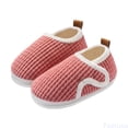 thumbnail image 1 of Fozruso Warm Winter House Slippers Fashion Cute Fall And Winter Boys And Girls Slippers Flat Lightweight Soft And Comfortable Warm Cartoon Animal Shape Sizes 7 Toddler(18-24 Months), 1 of 5