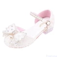 thumbnail image 1 of Fozruso Girl's Leather Shoes Shoes Dress Spring And Autumn New Children's Shoes Student Performance Shoes Wedding Banquet Flower Children's Shoes,Sizes 12.5 Little Kid 6-7 Years(White), 1 of 6
