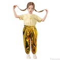 thumbnail image 1 of Fozruso Girls Cargo Pants Bronzed Bright Straight Pants Stretch Dance Closing Pants Sizes 11-12 Years, 1 of 6