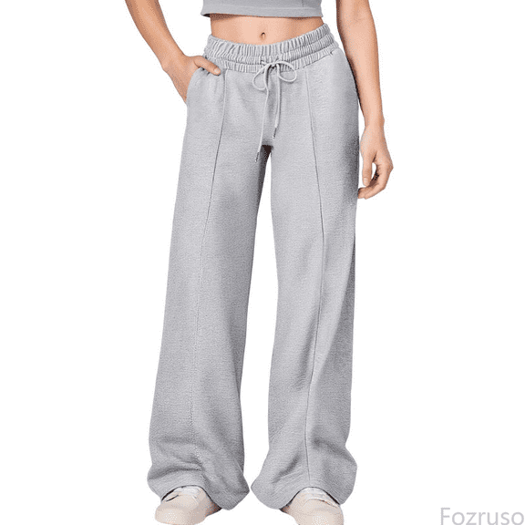 Fozruso Girls Cargo Pants Girls Cargo Joggers Pants With Drawstring Waist Loose Fit Casual Trousers For Teen Girls Elastic High Waist Wide Leg Sweatpants Sizes 4-5 Years