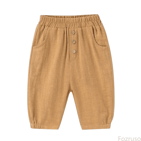 Fozruso Girls Cargo Pants Kids Toddler Toddler Girls Spring Summer Solid Cool Pocket Street Style Hop Pants Clothes Sizes 12-18 Months