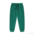 thumbnail image 1 of Fozruso Girls Chino Pants Girls' Autumn Winter Style Long Pants Sports Elastic Pants Boys Pants Sizes 10-11 Years, 1 of 4