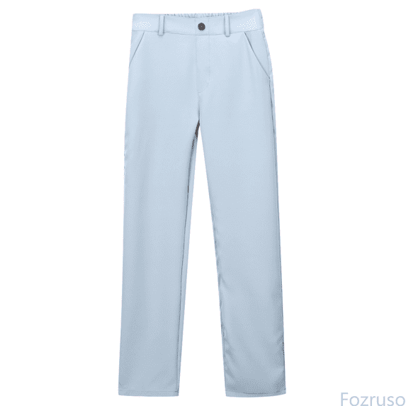 Fozruso Girls Chino Pants Girls Pants Kids Dress Pants High Stretchy With Pockets Size 5 14 Years Sizes 5-6 Years