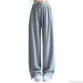 thumbnail image 1 of Fozruso Girls Pants Girls Casual Pants Elastic Waist Wide Leg Joggers For Everyday Wear Spring Summer Outfit With Sneakers Age 9 16 Years Sizes 15-16 Years, 1 of 5