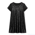 thumbnail image 1 of Fozruso Girls Floral Dress Sparkling Sequin Party Dress For Girls Elegant Glittering Beaded Gown For And Celebrations Sizes 11-12 Years, 1 of 5