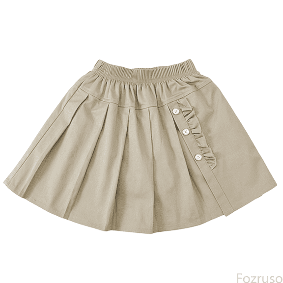 Fozruso Girls High Waist Dress Girls School Pleated Skirt Student Dress For Everyday Wear And With Comfortable Fit Suitable For Girls 3 To 18 To Wear Sizes 17-18 Years
