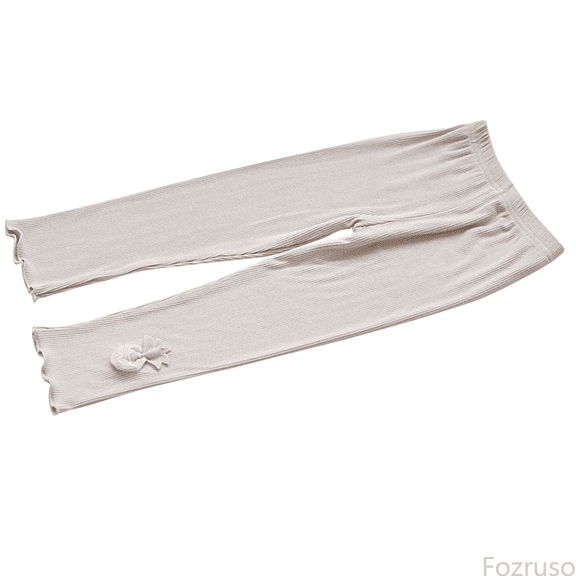 Fozruso Girls Pants Kids Toddler Chlidren Girls Autumn Winter Ribbed Long Pants Leggings Warm Clothing Sizes 6-7 Years