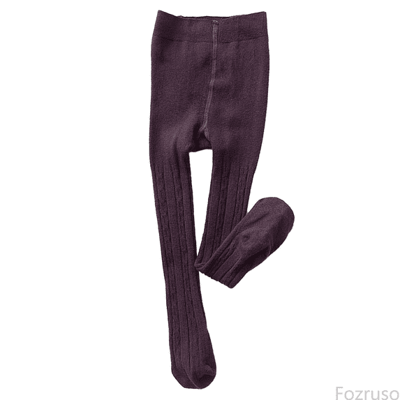 Fozruso Girls Pants Kids Toddler Girls Tights Toddler Cable Knit Warm Leggings Seamless Stretchy Stockings Pantyhose Toddlers Winter Socks Sizes 6-12 Months