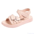 thumbnail image 1 of Fozruso Girls Sandals For Everyday Wear Breathable Lightweight Comfortable Casual Outdoor School Shoes For Kids Ages 3 13,Sizes 12 Little Kid 5-6 Years(Pink), 1 of 7