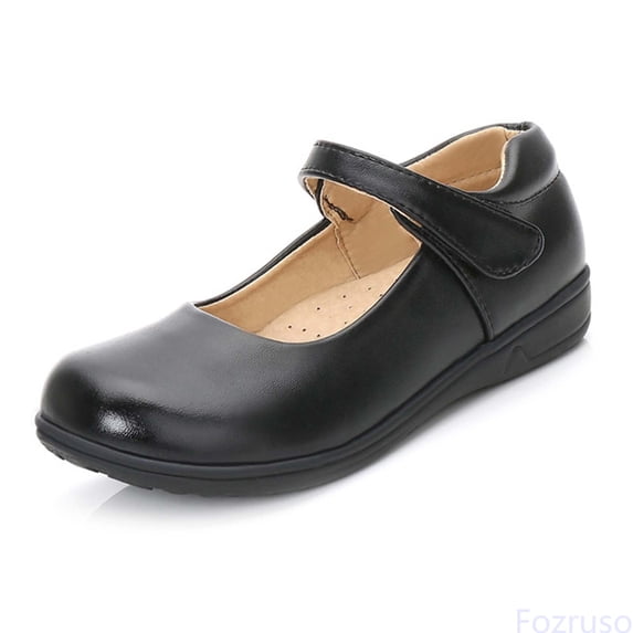 Fozruso Girls Sandals For Everyday Wear Performance Casual Shoes Comfortable Dress Shoes For Kids Ages 5 12 With Dresses Summer Footwear,Sizes 1.5 Big Kid 32(Black)