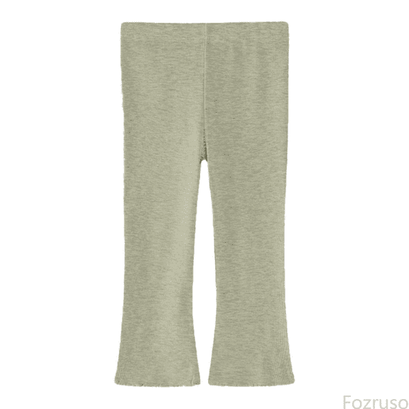Fozruso Girls School Uniform Pants Bottom Pants Summer Thin Ice Silk Pants Style Little Girl Casual Pants Versatile Western Style Pants Sizes 12-24 Months