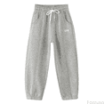 thumbnail image 1 of Fozruso Girls School Uniform Pants Stylish Girls Casual Pants For Fall And Winter Loose Fit Stretchy Sweatpants For Kids Thickened Fleece Lined Comfortable Joggers For Older Sizes 6-7 Years, 1 of 6