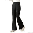 thumbnail image 1 of Fozruso Girls Sweatpants Girls Flared Yoga Pants For Kids Stretchy Bootcut Leggings Soft Athletic Workout Tights Comfortable Casual Wear Toddler To Teen Active Bottoms Sizes 3-4 Years, 1 of 6