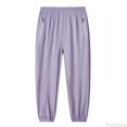 thumbnail image 1 of Fozruso Girls Sweatpants Lightweight Pants With Zipper Pockets Sports Trousers Comfortable Breathable Outdoor Wear Sizes 15-16 Years, 1 of 6
