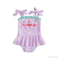 thumbnail image 1 of Fozruso Girls Swimsuit Dress Style Cute Korean Fashion Beach Bathing For Toddler Kids One-Piece Bathing Suit Sizes 6-12 months, 1 of 4