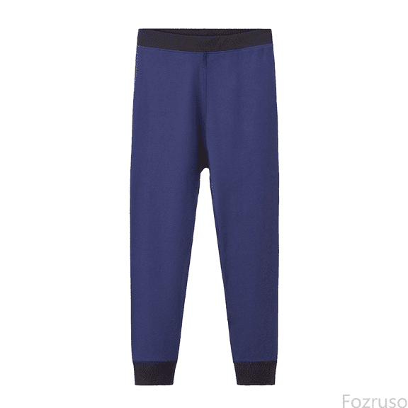 Fozruso Girls Uniform Wide Leg Pants Girls Pants Soft Warm Base Layer Leggings For School Student Everyday Wear Comfortable Stretch Fit Kids Bottoms Sizes 14-16 Years