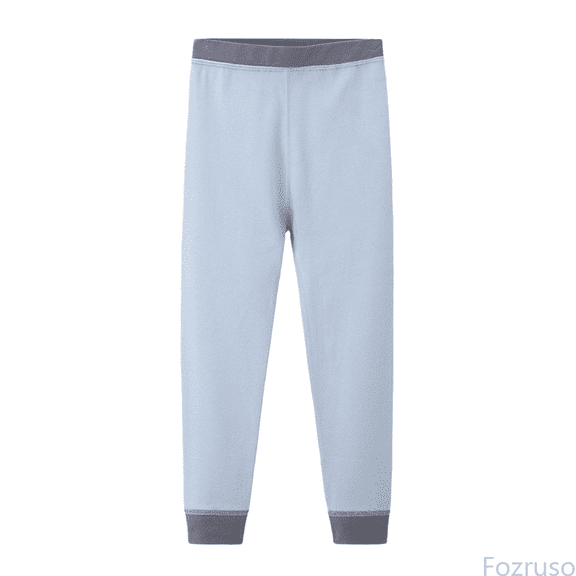 Fozruso Girls Uniform Wide Leg Pants Girls Pants Soft Warm Base Layer Leggings For School Student Everyday Wear Comfortable Stretch Fit Kids Bottoms Sizes 4-5 Years