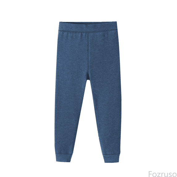 Fozruso Girls Uniform Wide Leg Pants Kids Winter Leggings For Girls Boys Thick Velvet Warm Pants Lined Winter Leggings Tights Sizes 18-24 Months