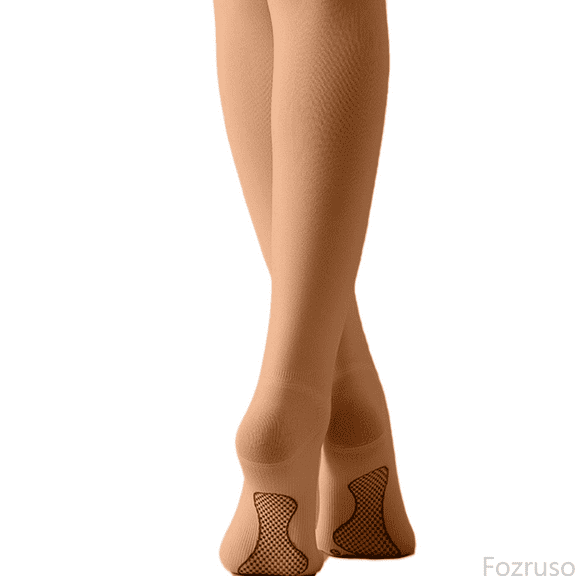 Fozruso Girls Uniform Wide Leg Pants Spring And Summer Girls' Lightweight Ballet Slipper Solid Color Stockings Pantyhose Dance Socks Sizes 3-5 Years