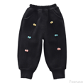 thumbnail image 1 of Fozruso Girls Wide Leg Uniform Pants Toddler And Boys Fleece Lined Sweatpants Youth Jogger Pants Kids Pants With Pockets Sizes 12-18 Months, 1 of 4