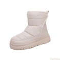 thumbnail image 1 of Fozruso Girls Winter Boots Warm Lined Thick Sole Outdoor Cold Weather Footwear For Toddler Kids,Girls Ankle Boots Sizes 3 Big Kid(11-11.5 Years), 1 of 6