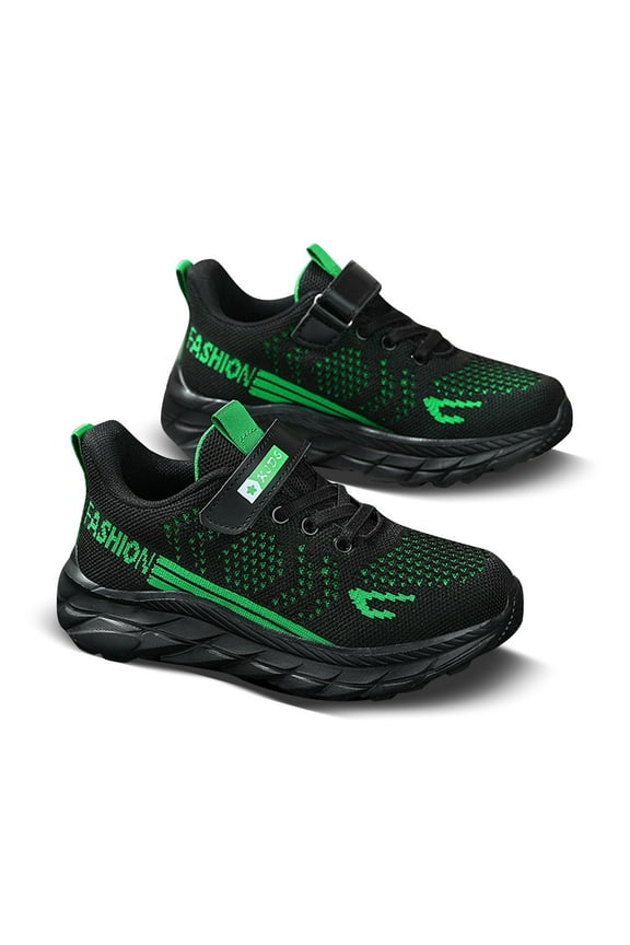 Kids Breathable Mesh Slip On Sneakers Lightweight Boys Sports Shoes For Indoor Outdoor Training Tennis Running Active Play Lightweight Shoes,Sizes 11(4-4.5 Years)