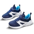 thumbnail image 1 of Fozruso Kids Breathable Mesh Slip On Sneakers Lightweight Boys Sports Shoes For Indoor Outdoor Training Tennis Running Active Play Running Sneakers,Sizes 13(6-6.5 Years), 1 of 5