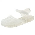 thumbnail image 1 of Fozruso Kids Girl Jelly Sandals Girls Closed Toe Princess Summer Dress Shoes Beach Flat Sandals, Sizes 9 Little Kids, 1 of 6
