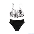 thumbnail image 1 of Fozruso Kids Girls Bikini Swimsuits 2 Piece Bikini Sets Sport Bathing Suits 2 Piece Swimsuit Sizes 9-10 Years, 1 of 6