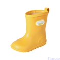 thumbnail image 1 of Fozruso Kids Rain Boots for Girls Mid Calf Water Shoes Lightweight Non- Camping Rain Shoes Outdoor Footwear,Yellow, 1 of 7