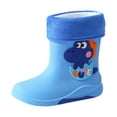 thumbnail image 1 of Fozruso Kids Shoes Short Rain Boots For Womens Ankle Rainboot Slip On Garden Boot Rubber Shoes,Sizes 10(3.5-4 Years), 1 of 4