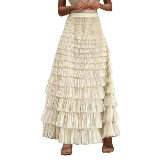 Fozruso Ladies Fashion Cake Skirt