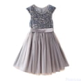thumbnail image 1 of Fozruso Little Girls Dresses Elegant Girls Formal Dress For Piano Recital Pageant Performance And Party Gown Sizes 5-6 Years, 1 of 7