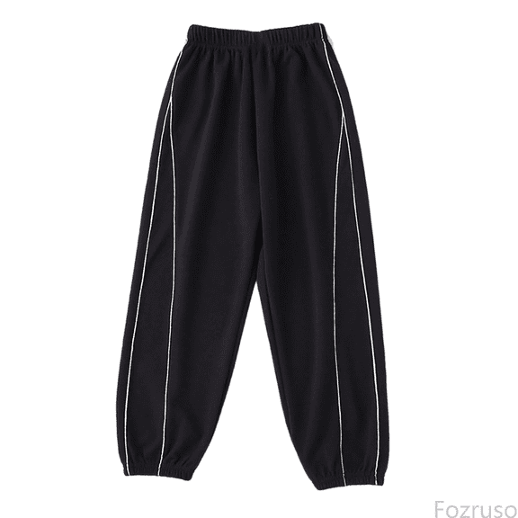 Fozruso Loose Long Pants for Girls Girls Lined Pants Winter Warm Kids Joggers Soft Casual Trousers For Toddler Girls And Boys Thickened Comfortable Outfit Sizes 3-4 Years