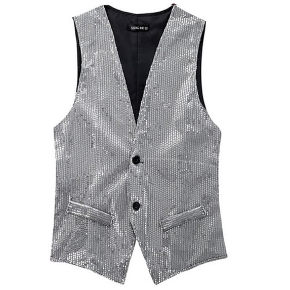 Fozruso Men's Suit Vest Slim Fit Business Wedding Sleeveless Tank