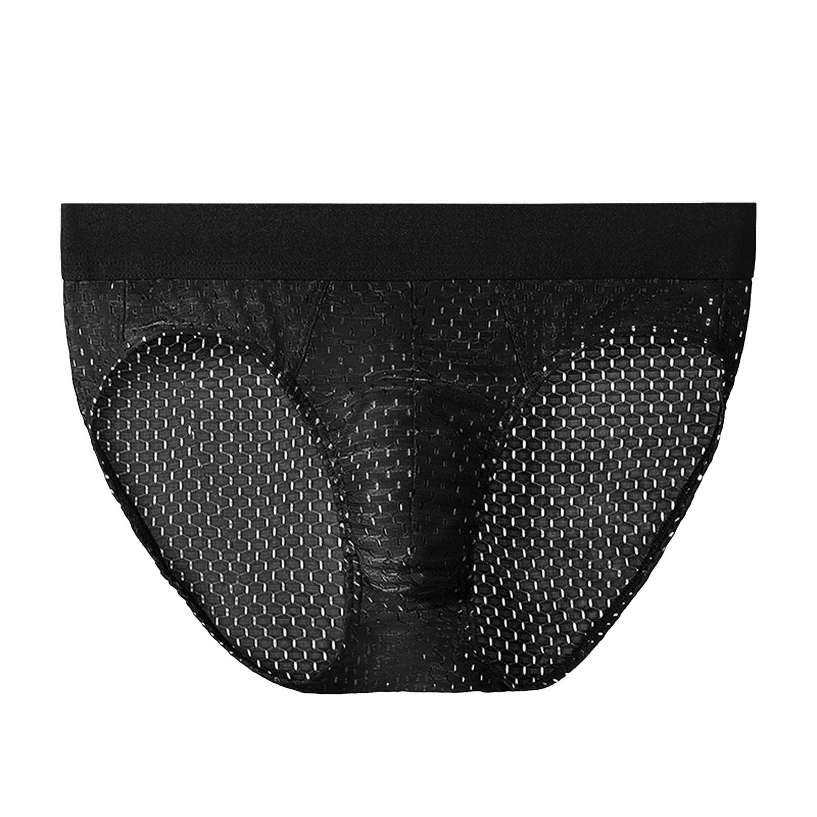 Fozruso Mens Underwear Fashion Sexy Adult Low Rise Men's Open Hip