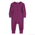 thumbnail image 1 of Fozruso Baby Cotton Rompers Footless Pajamas Zipper Long Sleeve Sleeper Jumpsuit Jumpsuit Cute Rompers Sizes 0-3 Months, 1 of 7