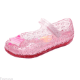 thumbnail image 1 of Fozruso Princess Shoes Girls Sandals Jelly Mary Jane Dance Party Shoes For Kids Toddler,Girls Soft Plush Slippers Sizes 10.5 Little Kid(4-4.5 Years), 1 of 6